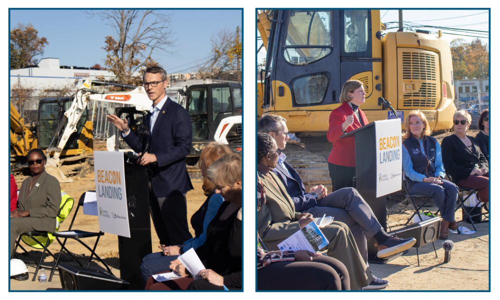 Speakers Rep. James R. Walkinshaw and Mayor Catherine S. Read Mayor of the City of Fairfax